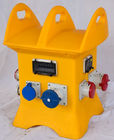 Bahan PE 63A 3 Phase Portable Electrical Distribution Box IP65