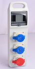 230V 32 Amp IP67 Kotak Soket Portabel PC Kotak Plastik Standar IEC