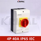 4P 40A IP65 230-440V Beban Isolator Saklar Isolator AC Tahan Air