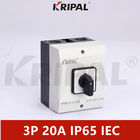 20A 3Pole IP65 Manual Changeover Cam Switch Aman Dan Terpercaya