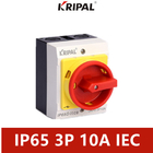 3P 10A 230-440V IP65 Sakelar Pengisolasi Beban Listrik Standar UKP IEC