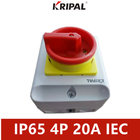 PC IP65 Tiga Fasa Sakelar Isolator Bukti Ledakan 16A 230-440V