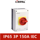 4P 63-150A 230-440V Persetujuan CE Sakelar Isolator IP65 Tahan Air