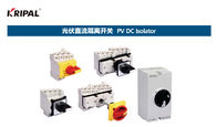 Kuat desain Kualitas tinggi Hot menjual DC 1000V 32A IP66 / IP67 Solar Photovoltaic Disconnector Rotary Isolator Switch