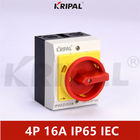 IP65 4P 16A 230-440V AC Sakelar Isolator Tahan Air Standar UKP IEC