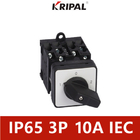 10A 3 Pole IP65 Waterproof Changeover Switch Surface instalasi