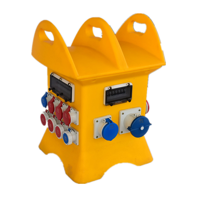 IP65 PE Waterproof Portable Electrical Distribution Box standar IEC